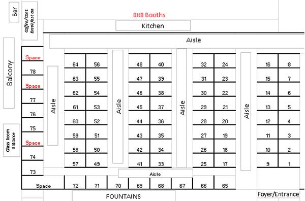 29th Annual Trade Show Exhibitor Map